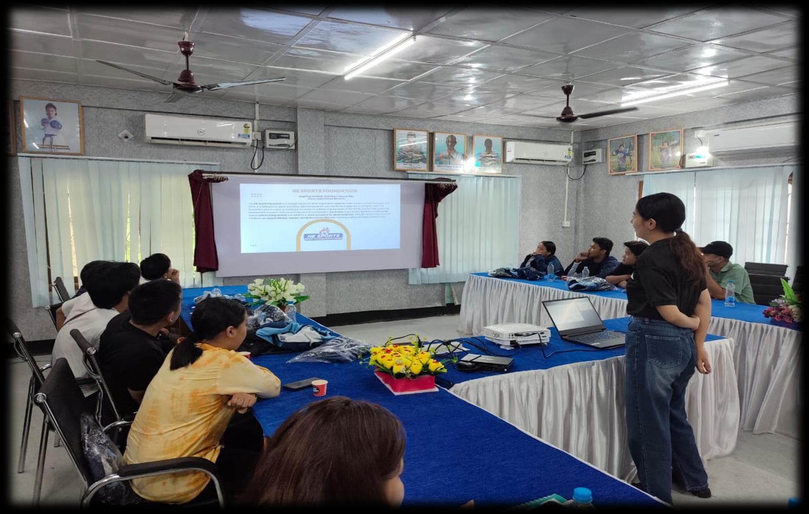 NESports Foundation team training session