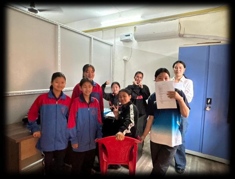 Sports Psychology Assessments at Sangay Lhaden Sports Academy